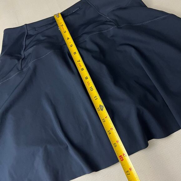 Athleta Ace Tennis Skort Skirt Shorts Size 15.5 Blue Size Small - Picture 6 of 8